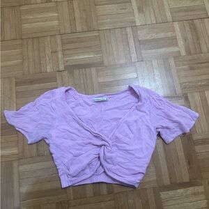 Abercrombie & Fitch light purple blouse